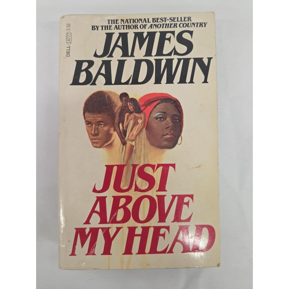 Just Above My Head James Baldwin 1980 First Dell Printing Vintage Paperback